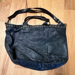 Black Leather Women's Bag